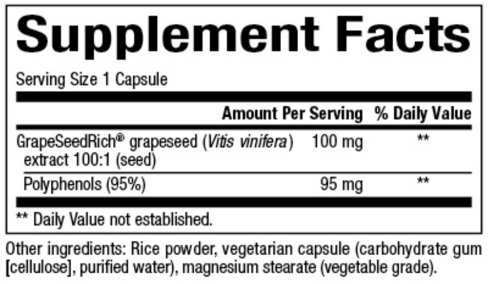 Product image for Grape Seed Extract.