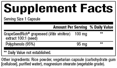 Product image for Grape Seed Extract.