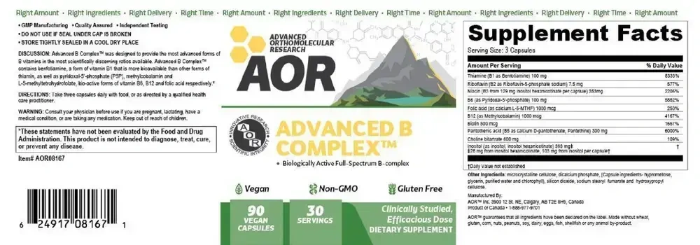 Product image for Advanced B Complex™.