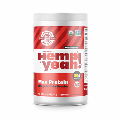 Hemp Yeah! Max Protein Unsweetened ORG 16 Ounces