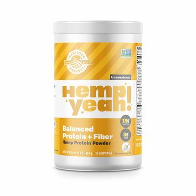 Hemp Yeah! Balanced Protein + Fiber Unsweetened 16 Ounces