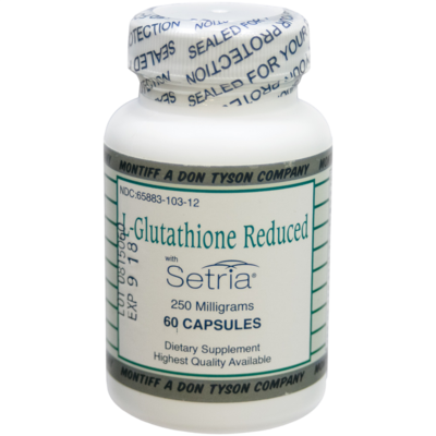 L-Glutathione Reduced 250mg 60 capsules
