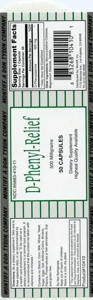 Product image for Pure D-Phenyl Relief.