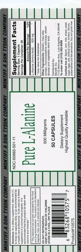 Product image for Pure L-Alanine.