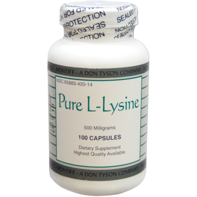 Pure L-Lysine 500mg