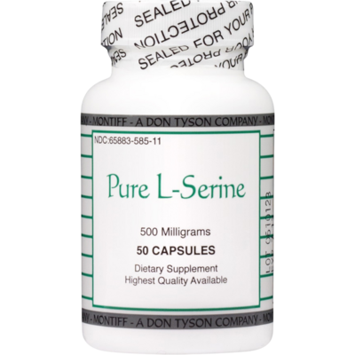 Pure L-Serine 50 capsules