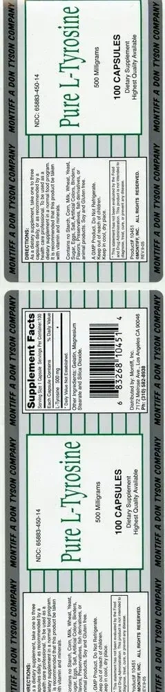 Product image for Pure L-Tyrosine.