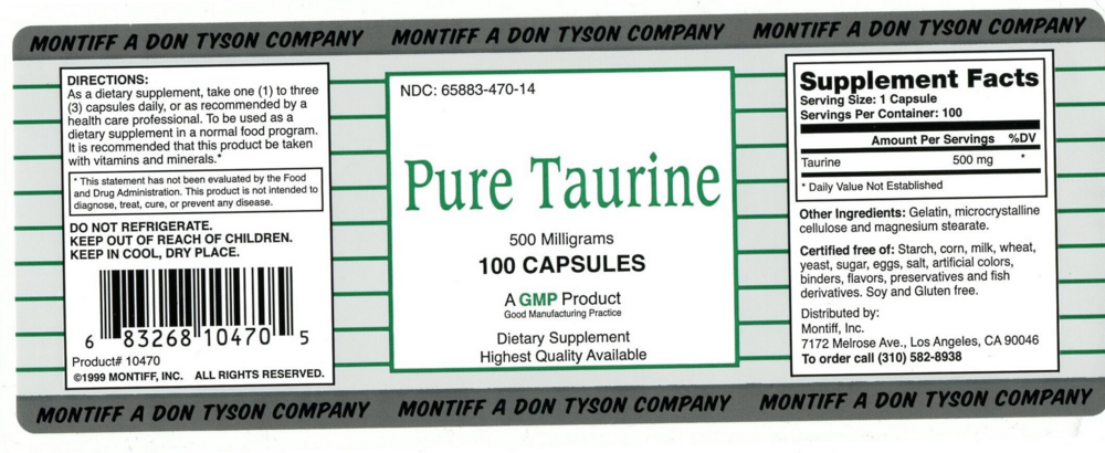 Product image for Pure Taurine 500mg.