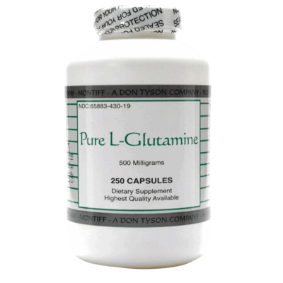 Pure L-Glutamine 250 capsules