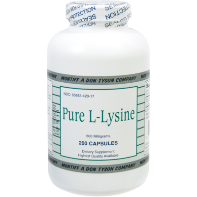 Pure L-Lysine 500mg 200 capsules Pure L-Lysine 500mg 200 capsules