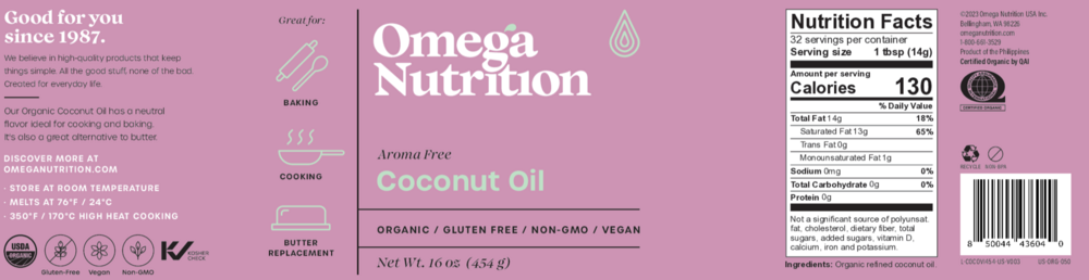 Product image for Coconut Oil.