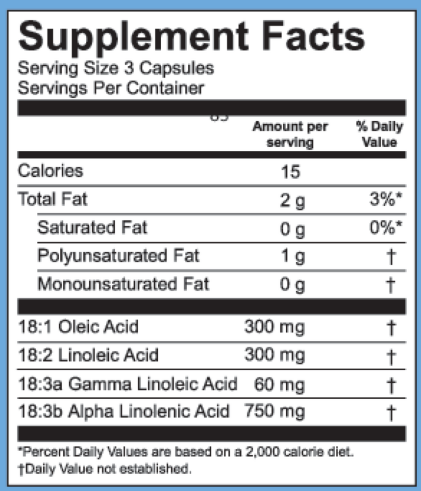 Product image for Omega Plus Supplement.