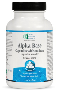 Alpha Base Capsules without Iron product image