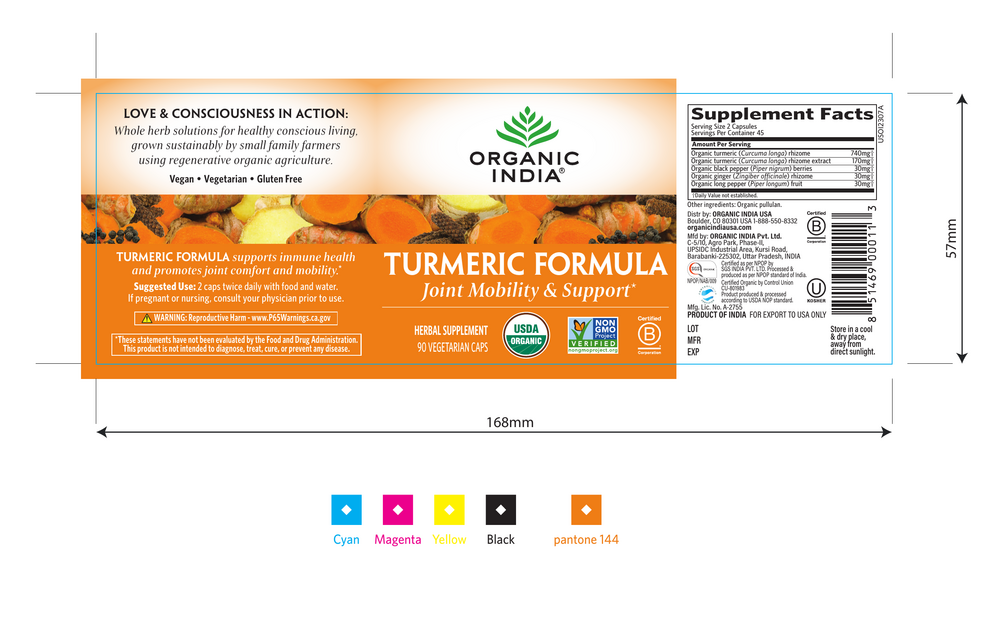 Product image for Turmeric Formula.