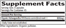 Product image for Ashwagandha.