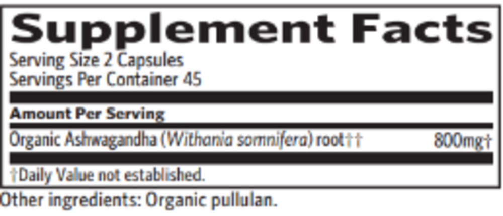 Product image for Ashwagandha.