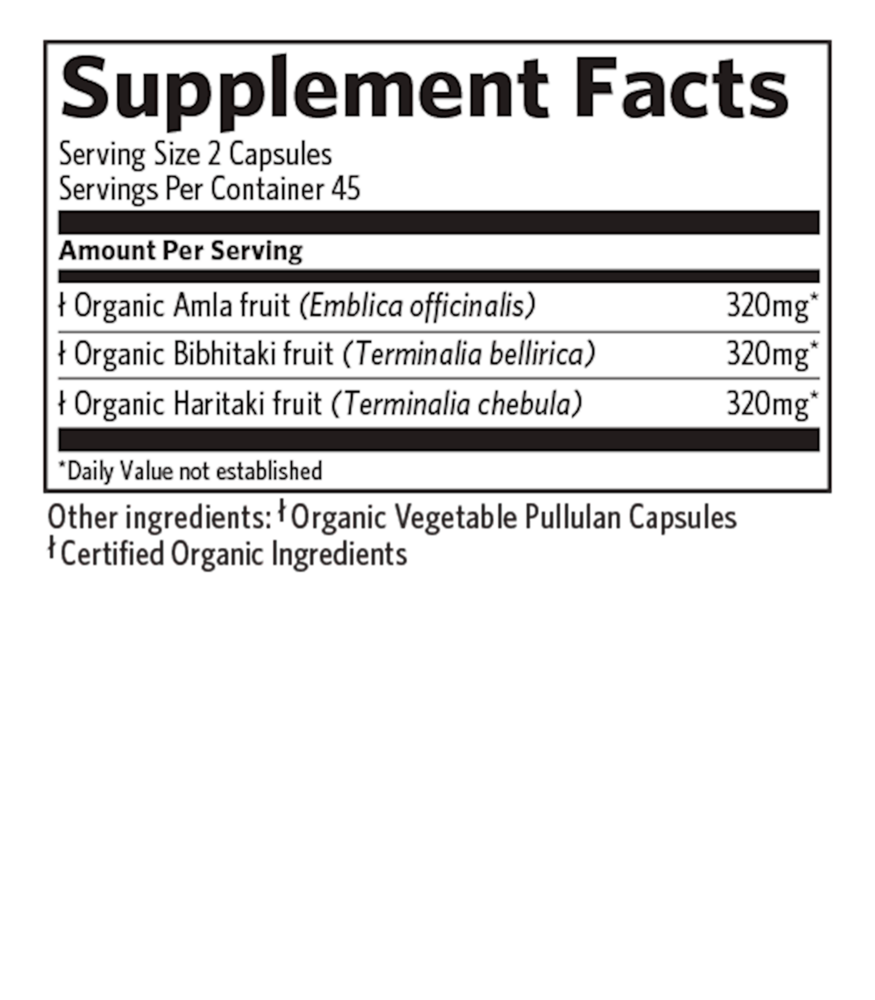 Product image for Triphala.