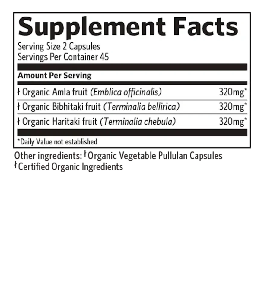 Product image for Triphala.
