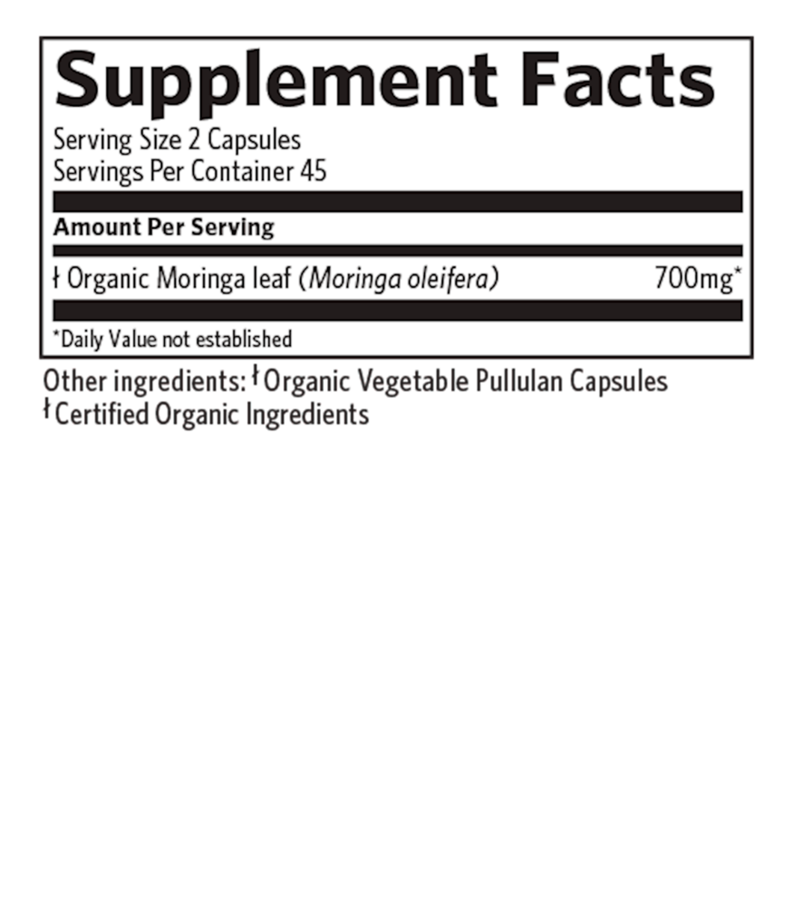 Product image for Moringa.