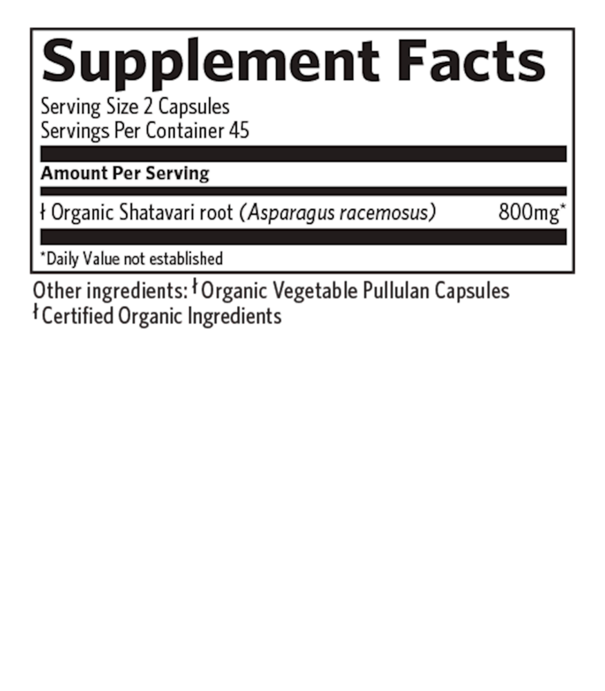 Product image for Shatavari.