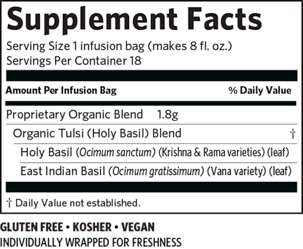 Product image for Tulsi Tea Original.