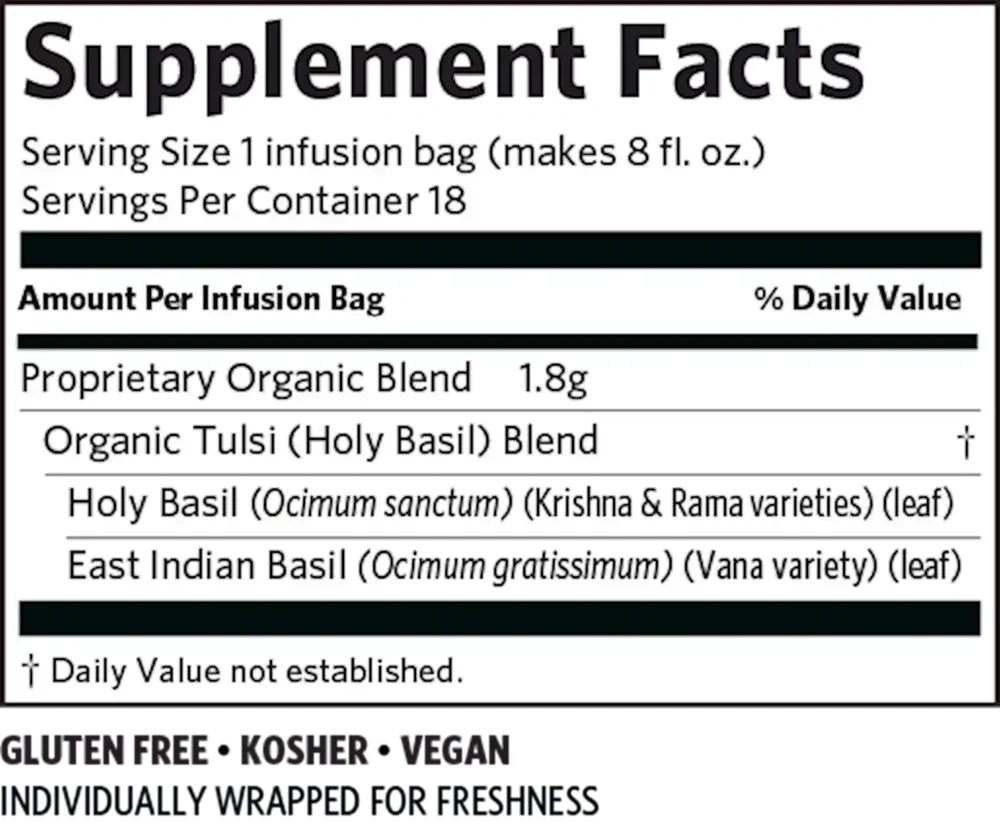 Product image for Tulsi Tea Original.