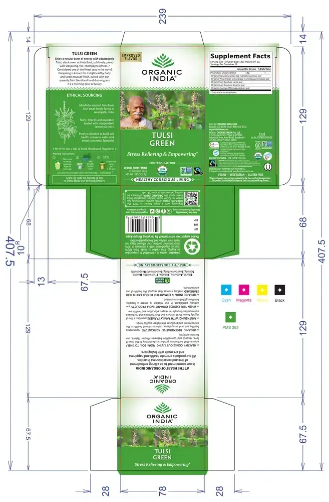 Product image for Tulsi Tea Green Tea.