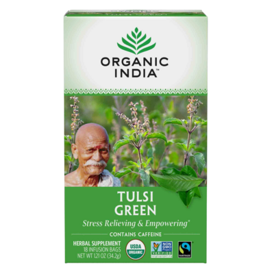 Tulsi Tea Green Tea 18 Count