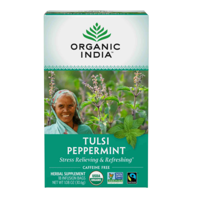 Tulsi Tea Peppermint 18 Count