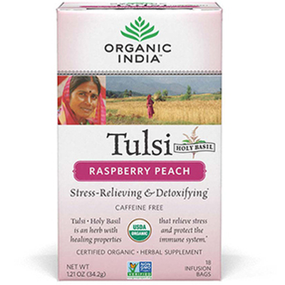 Tulsi Tea Raspberry Peach product image