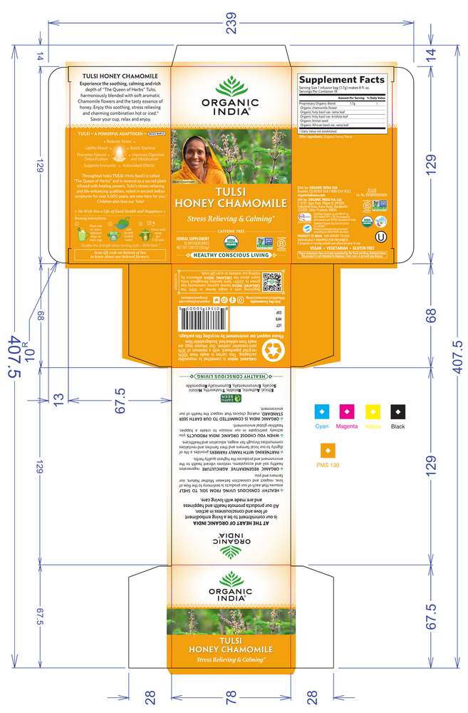 Product image for Tulsi Tea Honey Chamomile.