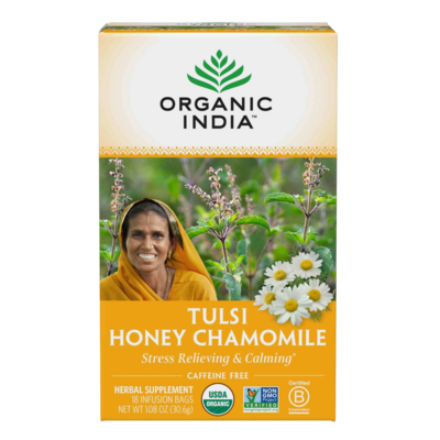 Tulsi Tea Honey Chamomile 18 Count