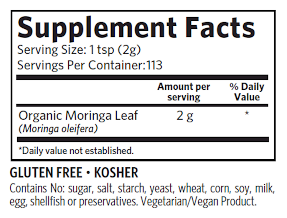 Product image for Moringa Powder.