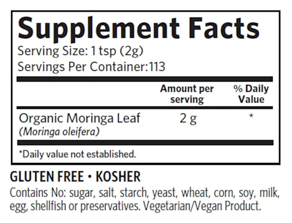 Product image for Moringa Powder.