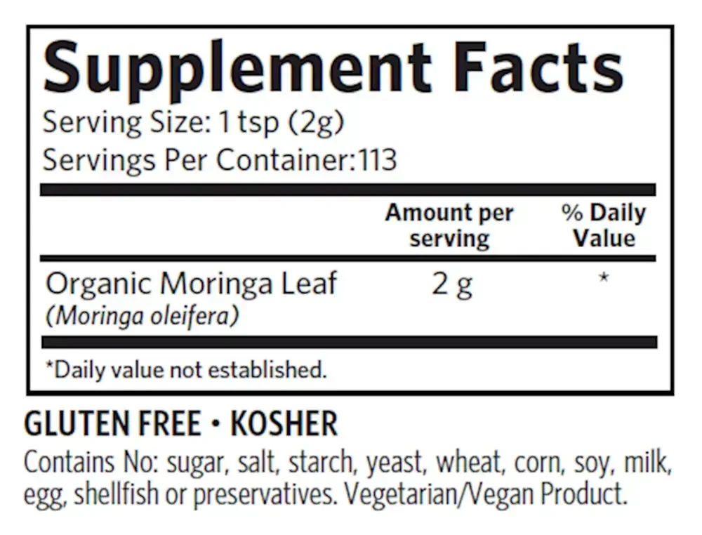 Product image for Moringa Powder.