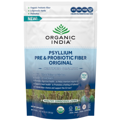 Psyllium Pre & Probiotic Fiber Original 283.5 Grams