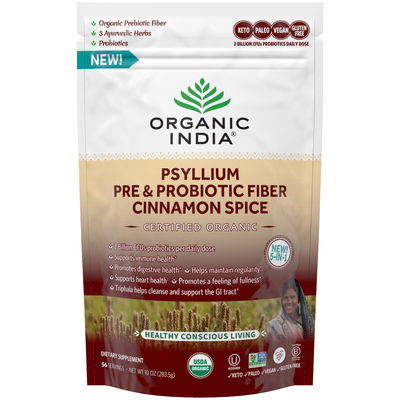 Psyllium Pre & Probiotic Fiber Cinnamon Spice product image