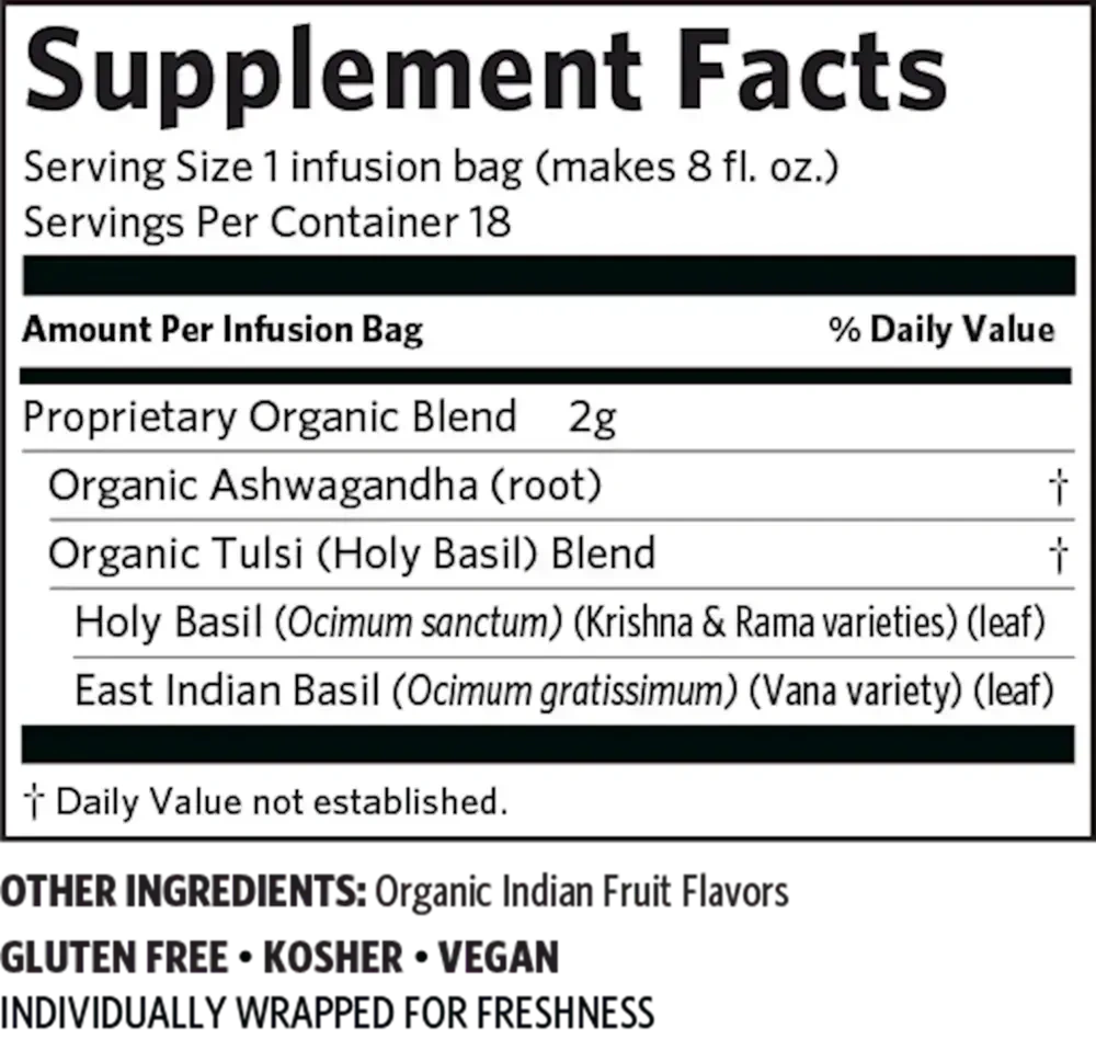 Product image for Tulsi Ashwagandha.