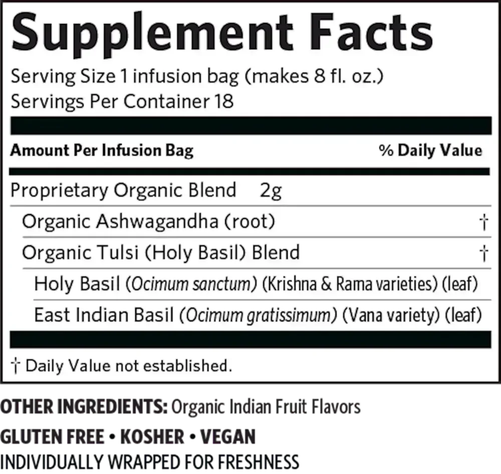 Product image for Tulsi Ashwagandha.