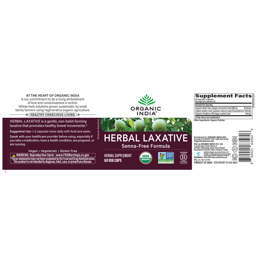 Product image for Herbal Laxative.