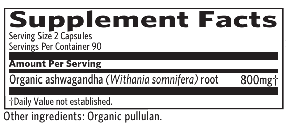 Product image for Ashwagandha.