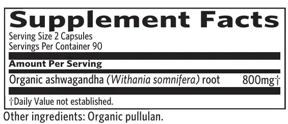 Product image for Ashwagandha.