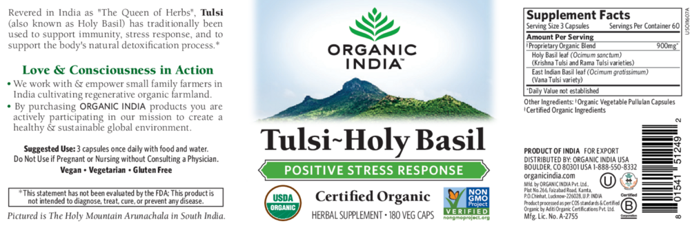 Product image for Tulsi-Holy Basil.