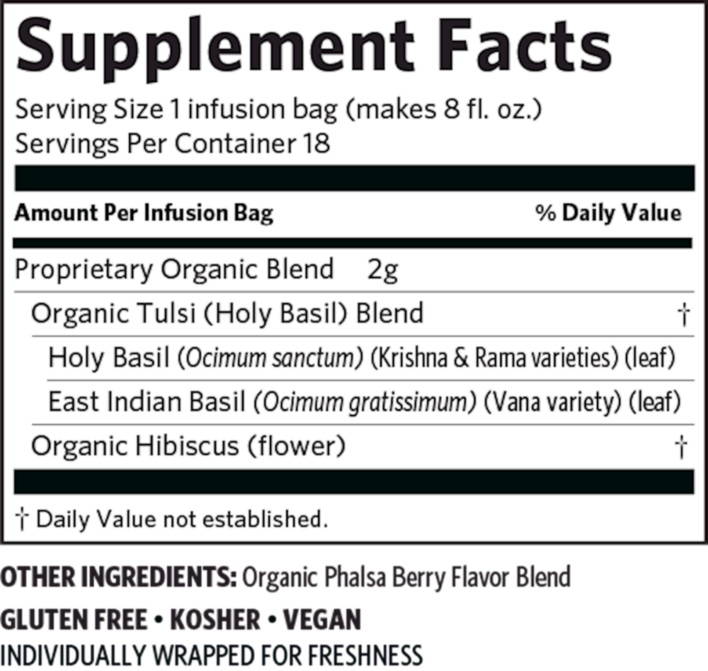 Product image for Tulsi Hibiscus.