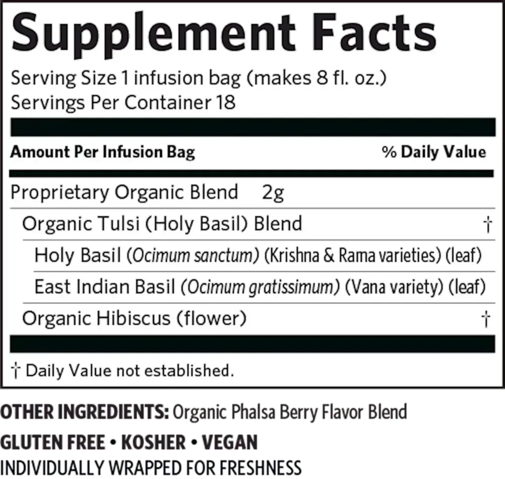 Product image for Tulsi Hibiscus.