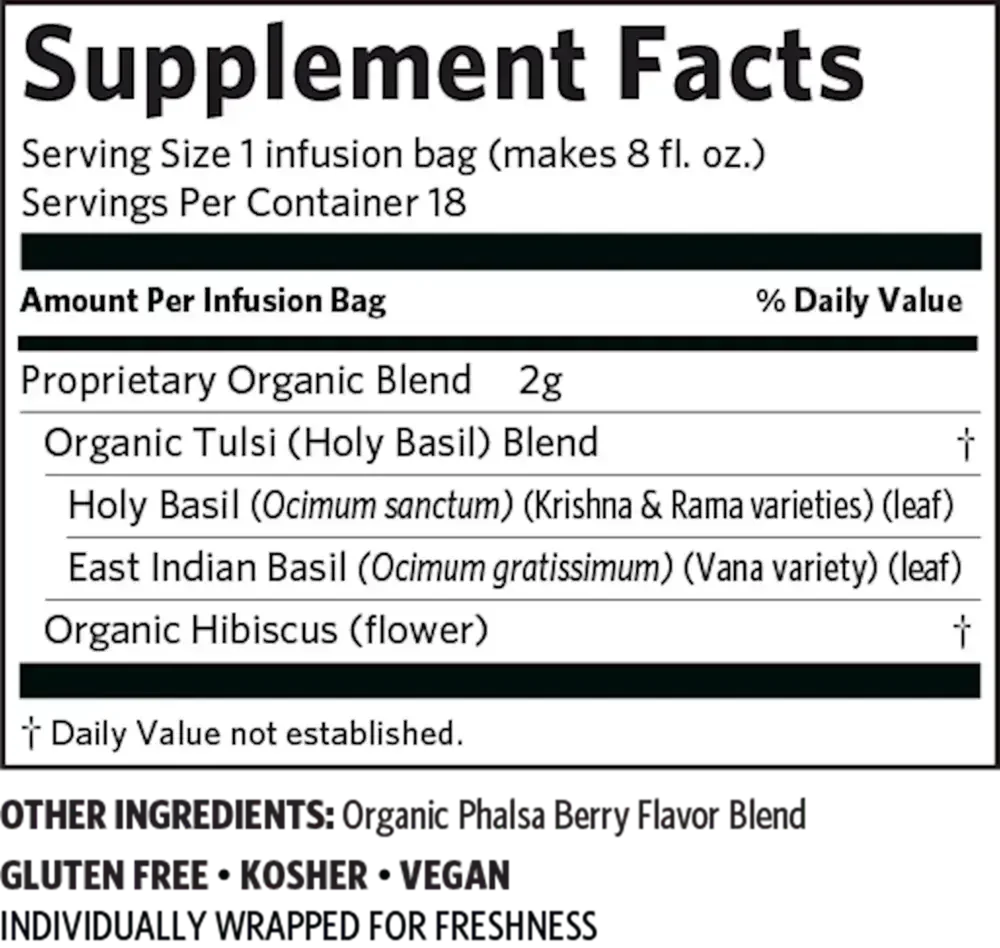 Product image for Tulsi Hibiscus.