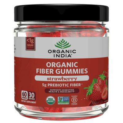 Organic Fiber Gummies, Strawberry product image