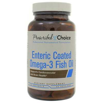 Enteric Coated Omega 3 fish oil 120 Softgels
