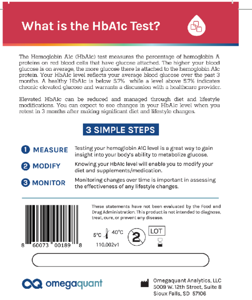 Product image for Hemoglobin A1c (HbA1c) Test.