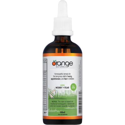 Worry + Fear (for kids) 100 Milliliters